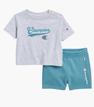 Komplet CHAMPION - t-shirt i spodenki - 6m-cy