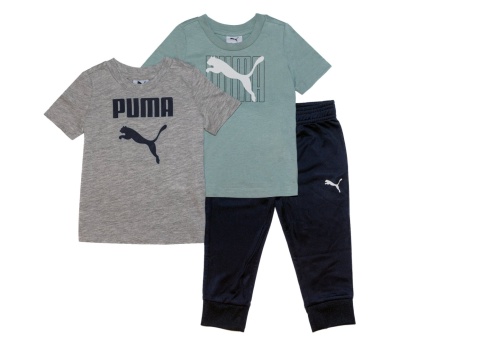 Zestaw chłopięcy PUMA - 2x koszulka i spodnie (12 m-cy)
